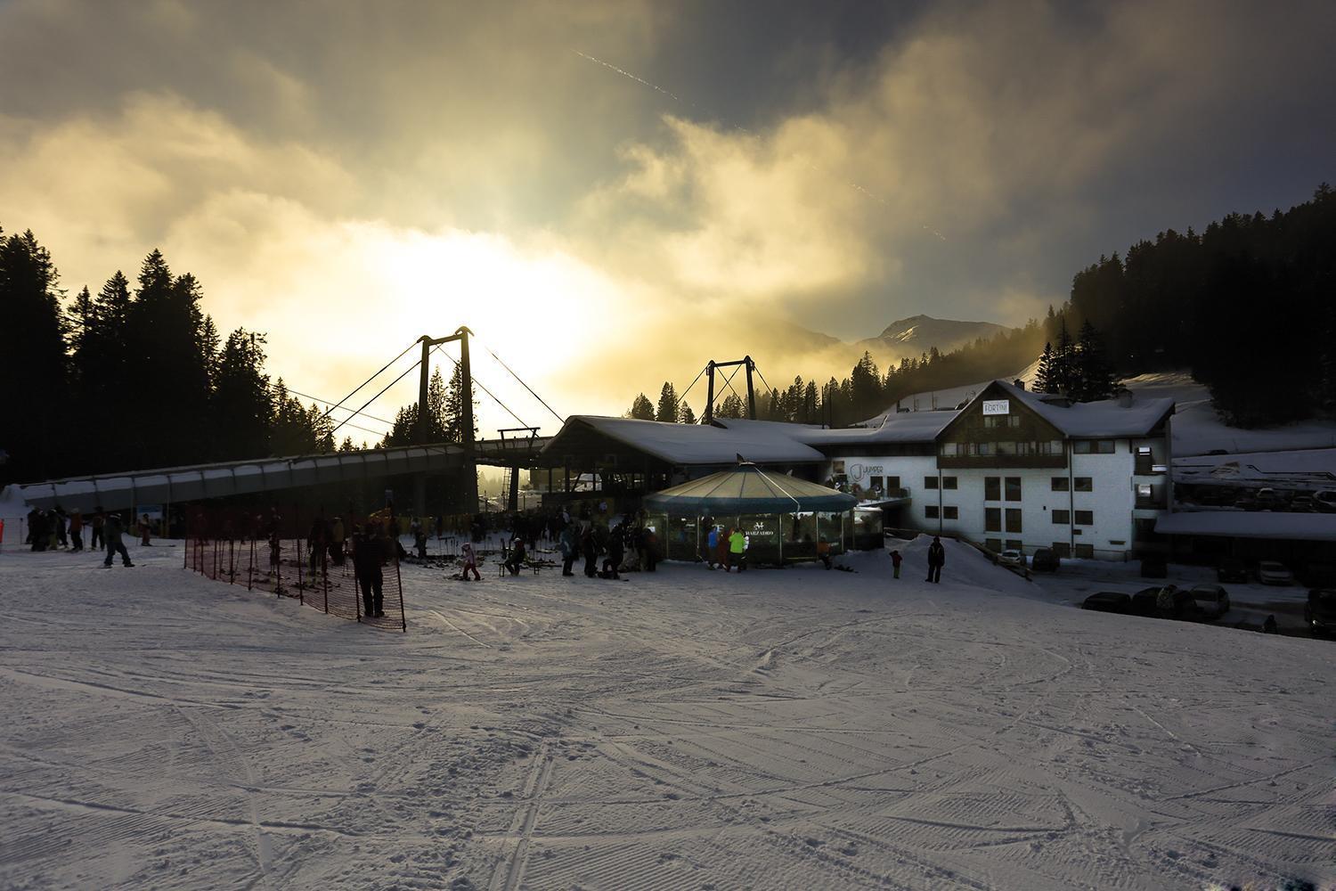 Hotel Fortini Madonna di Campiglio Bagian luar foto